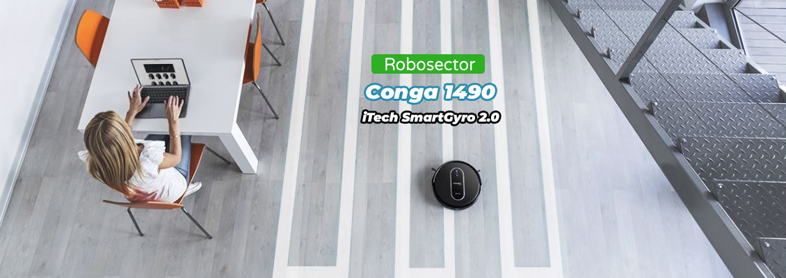 Прахосмукачка робот Cecotec Conga 1490 Impulse – модел на добра цена Прахосмукачка робот Cecotec Conga 1490 Impulse – модел на добра цена