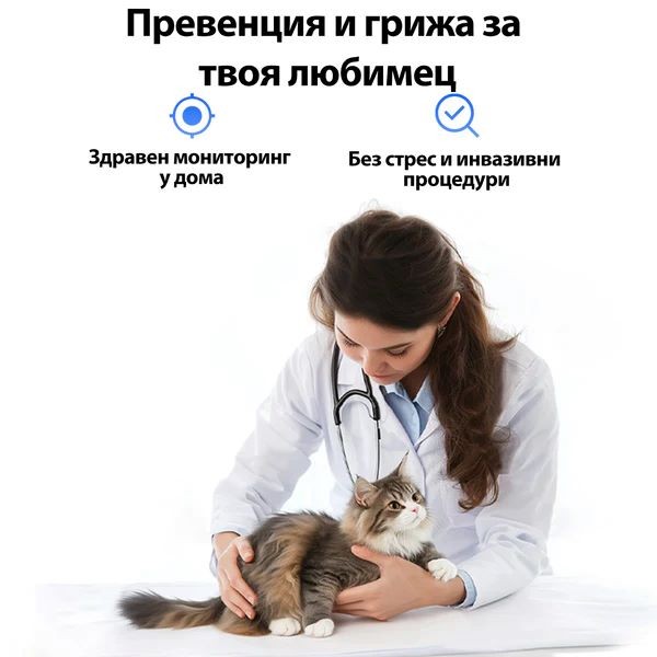 Petkit Urine Monitor 5 в 1 котешка постелка с pH тест - 4бр.