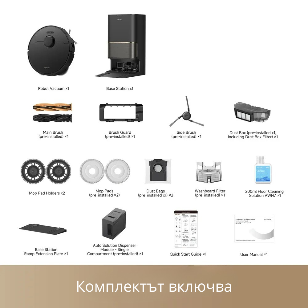 Dreame L50s Pro Ultra Прахосмукачка робот