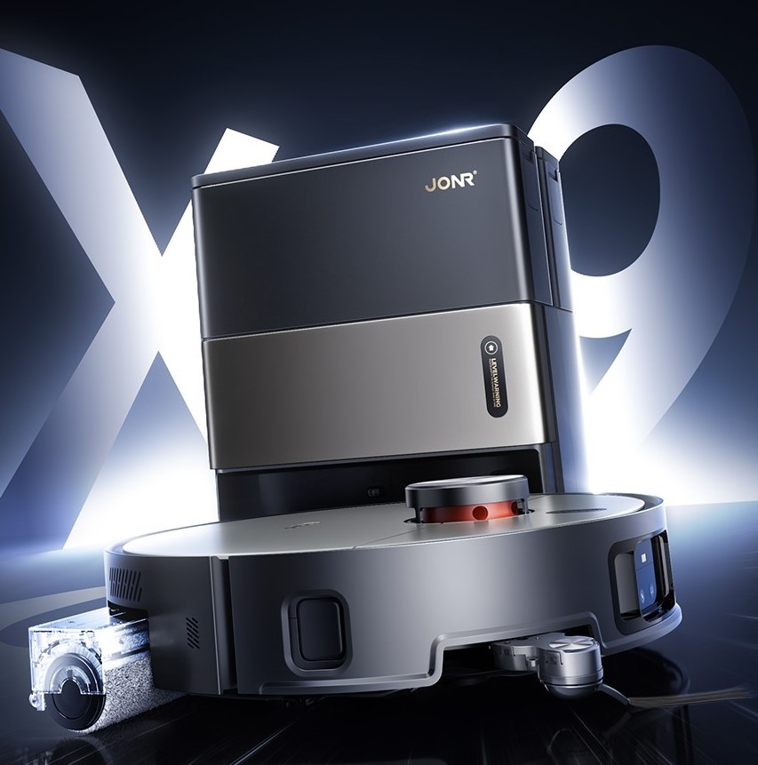 Jonr X9 Pro Complete Прахосмукачка робот,черен