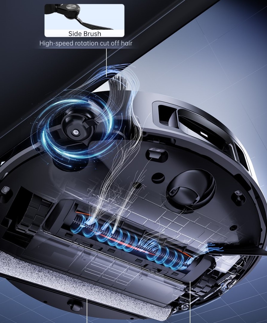 Jonr X9 Pro Complete Прахосмукачка робот,черен