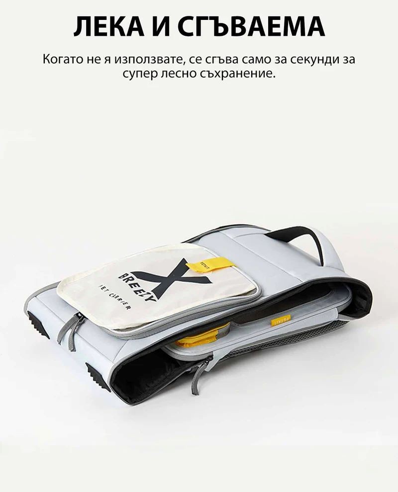 Petkit Breezy xZone Транспортна раница, сив