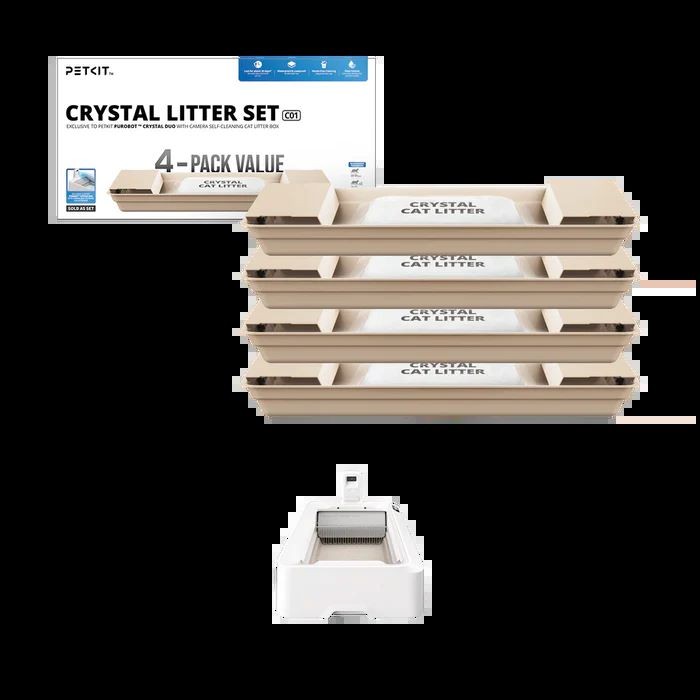 Комплект кристална постелка за Petkit Crystal Duo - 4бр.