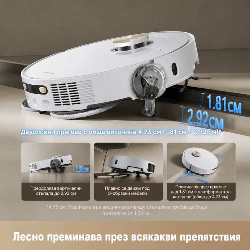 Dreame L50 Ultra Прахосмукачка робот