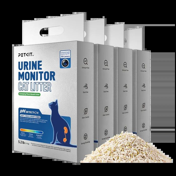 Petkit Urine Monitor 5 в 1 котешка постелка с pH тест - 4бр.