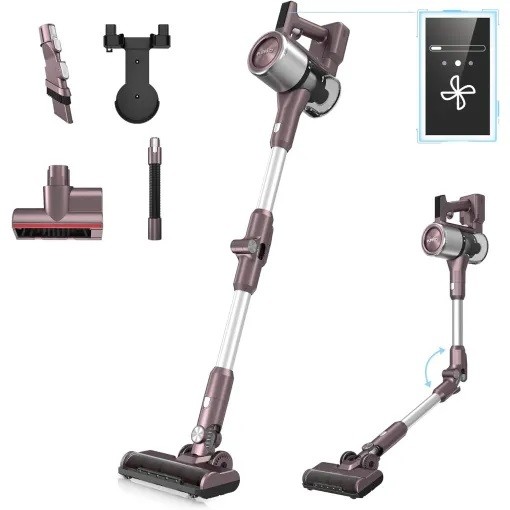 EUREKA AK10 Pro Безжична прахосмукачка,кафява