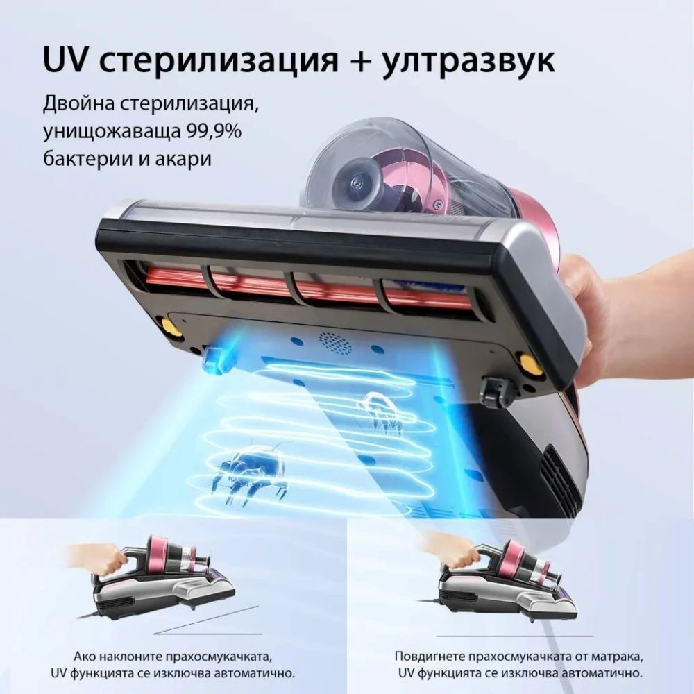JIMMY BX5 Pro Прахосмукачка против акари