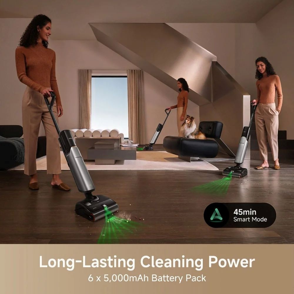 MOVA X4 Plus Wet and Dry Vacuum Ръчна прахосмукачка, черна