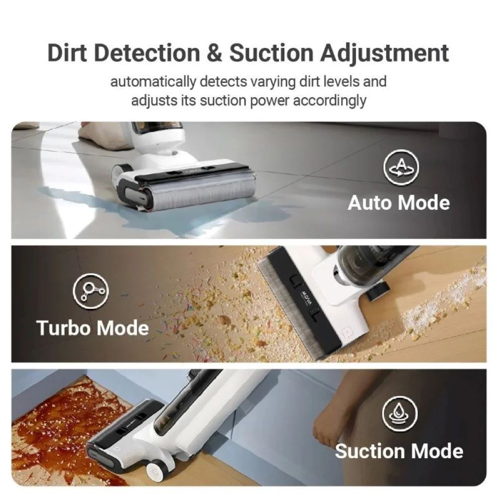 MOVA K20 Wet and Dry Vacuum Ръчна прахосмукачка, бяла