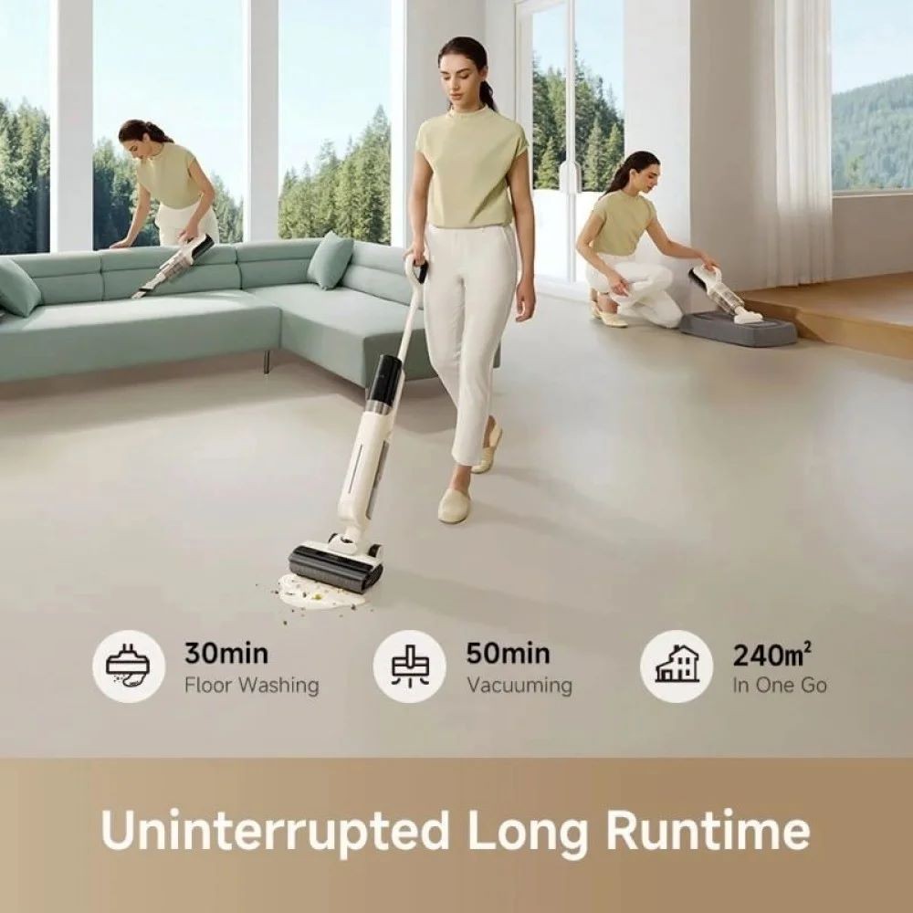 MOVA K30 Mix Wet and Dry Vacuum Ръчна прахосмукачка, бяла