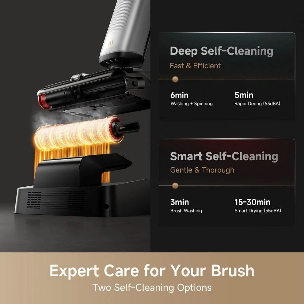 MOVA X4 Plus Wet and Dry Vacuum Ръчна прахосмукачка, черна