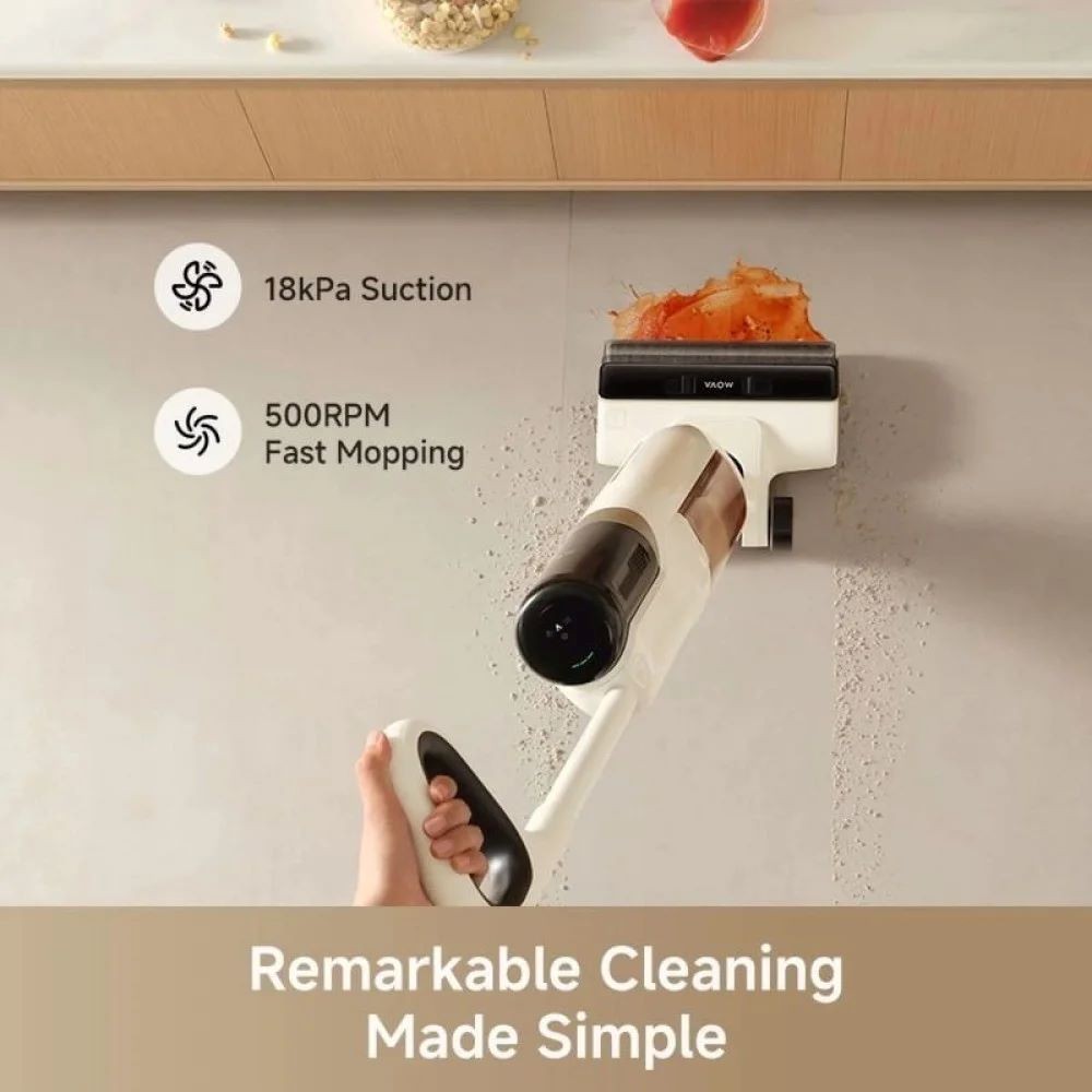 MOVA K30 Mix Wet and Dry Vacuum Ръчна прахосмукачка, бяла