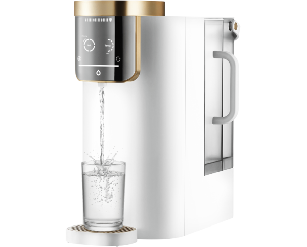 NatureFlow F4 Gen 2– Домашна система за пречистване на вода с алкална технология и моментална гореща вода (pH 9.5)
